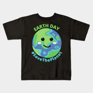 Earth day, #savetheplanet mother earth Kids T-Shirt